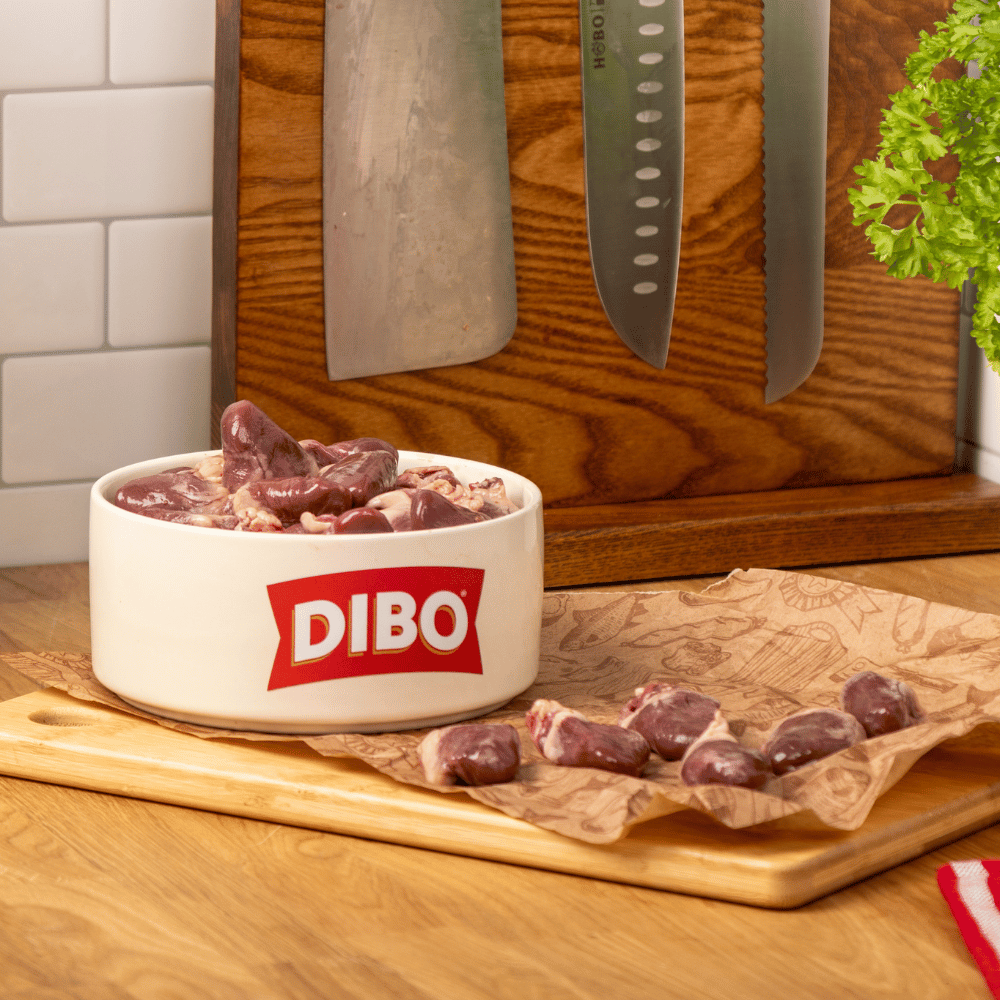 DIBO Finest Raw Duck Hearts (1kg)