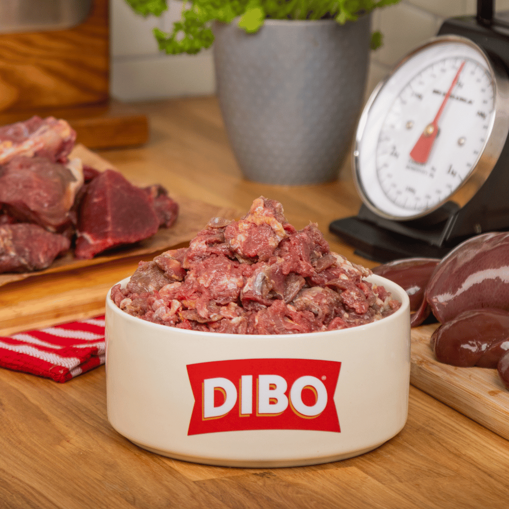 DIBO Finest Purely Goat Raw Mince 80:10:10 (1kg)