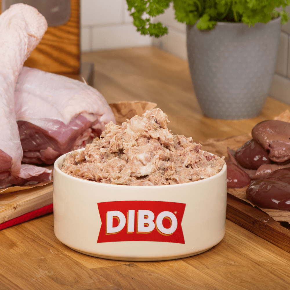 DIBO Finest Purely Turkey Raw Mince 80:10:10 (1kg)
