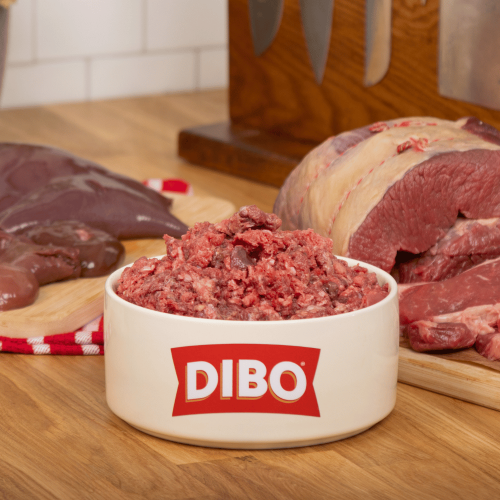 DIBO Finest Purely Veal Raw Mince 80:10:10 (1kg)
