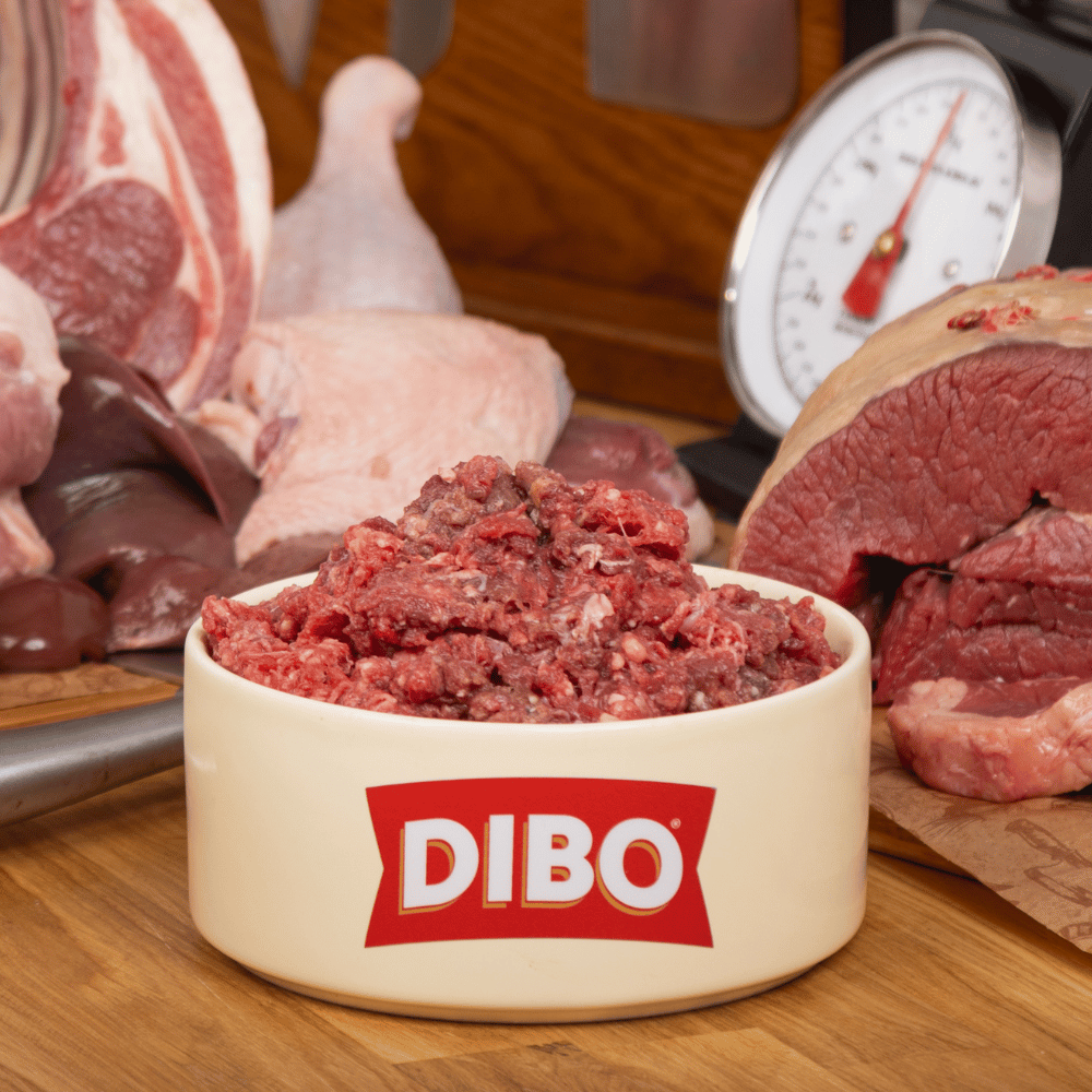 DIBO Finest Mixed Meat with Duck Raw Mince 80:10:10 (1kg)