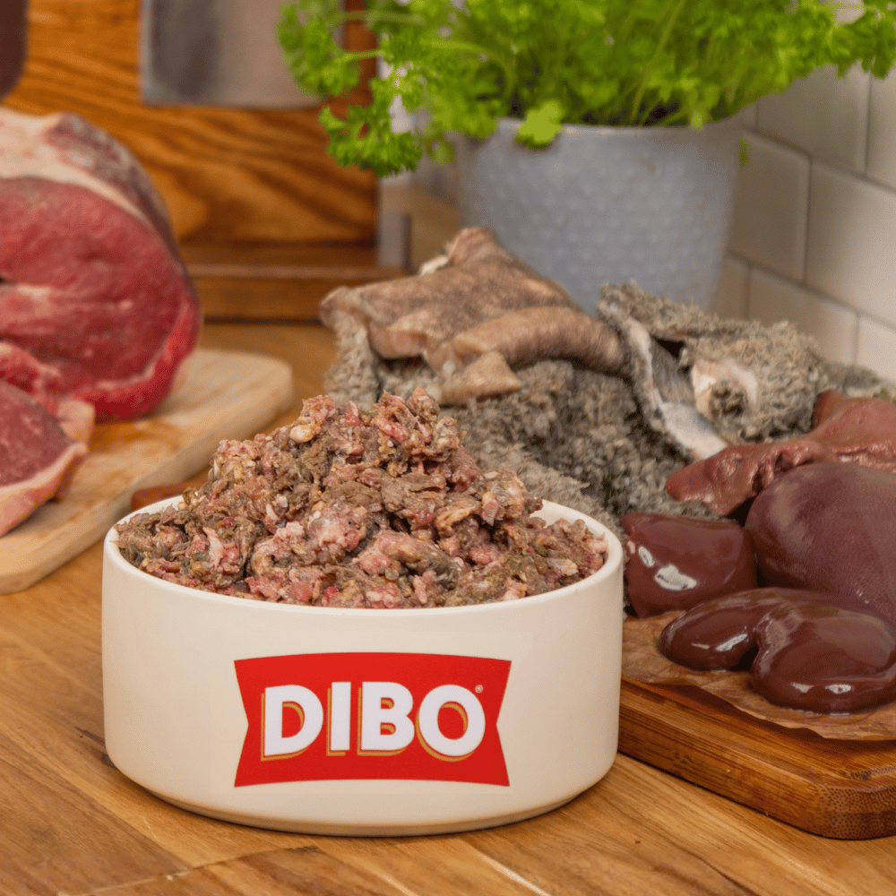 DIBO Finest Purely Ox Raw Mince 80:10:10 (1kg)