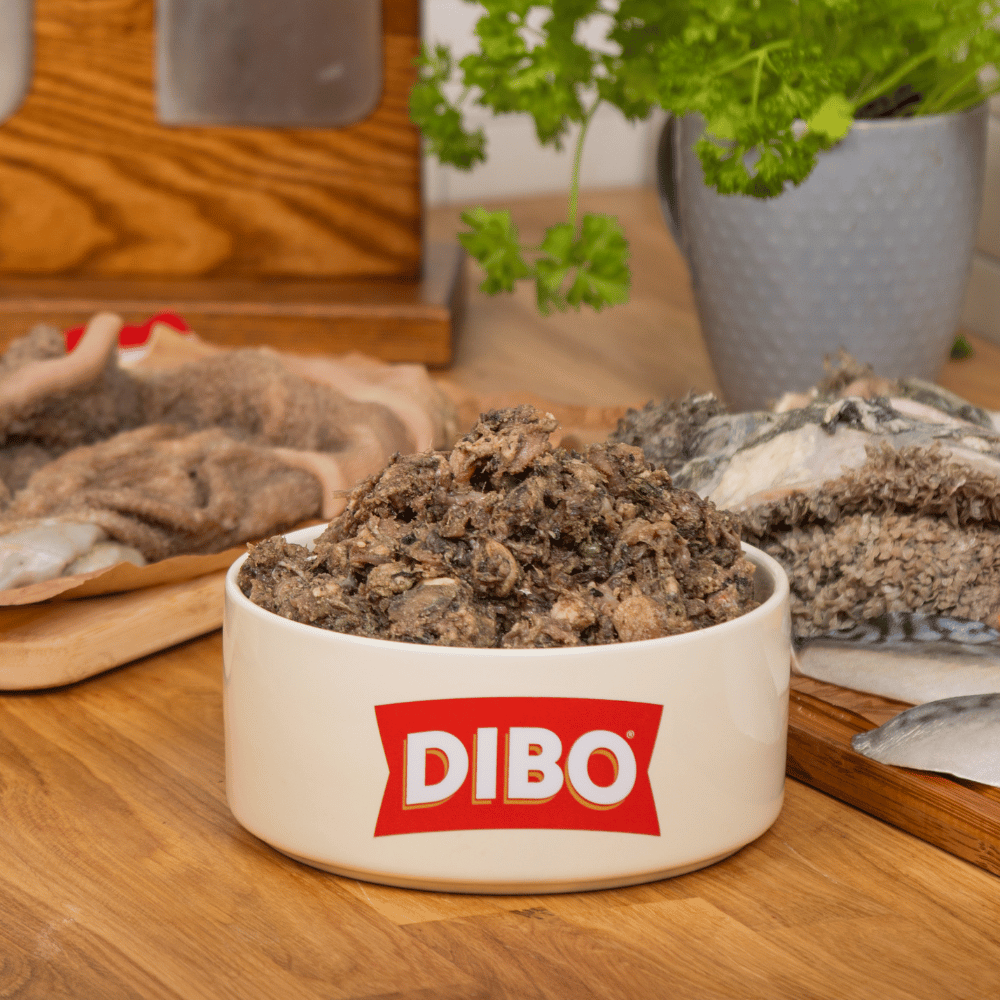 DIBO Finest Tripe & Oily Fish Raw Mince with Bone (1kg)