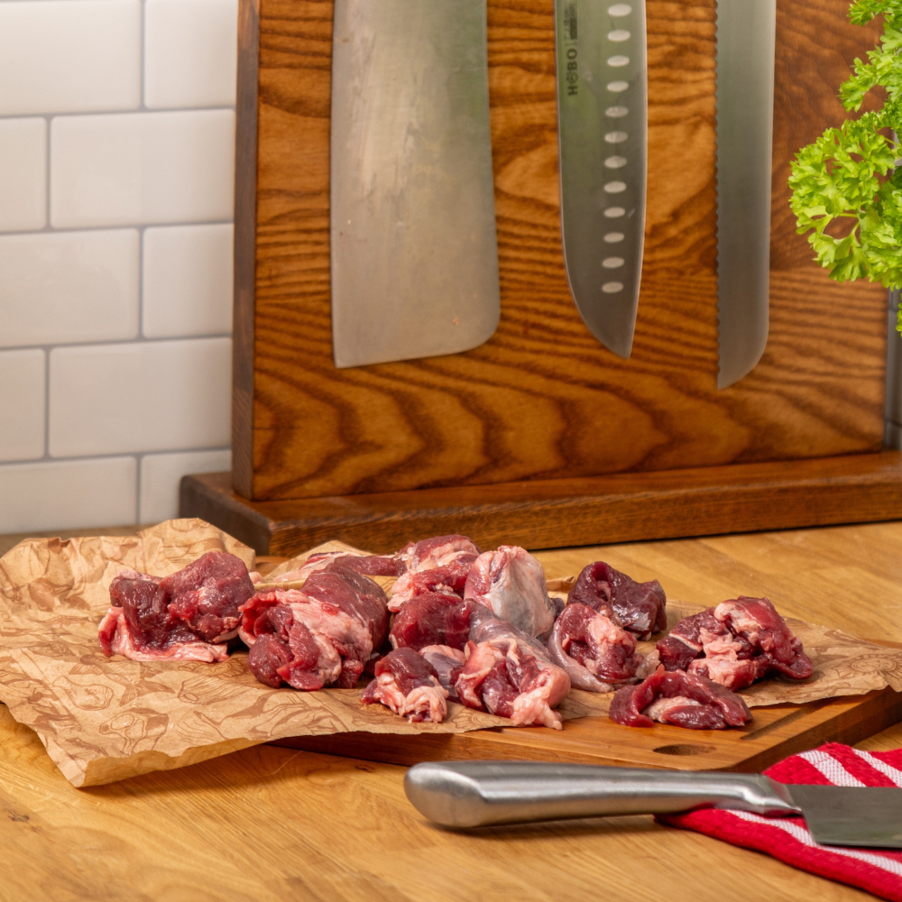 DIBO Finest Goat Meat Raw Chunks (500g)