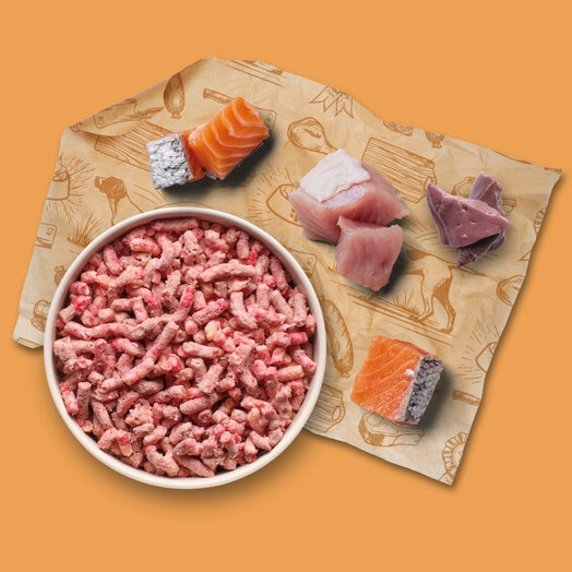 Turkey, Salmon and Offal